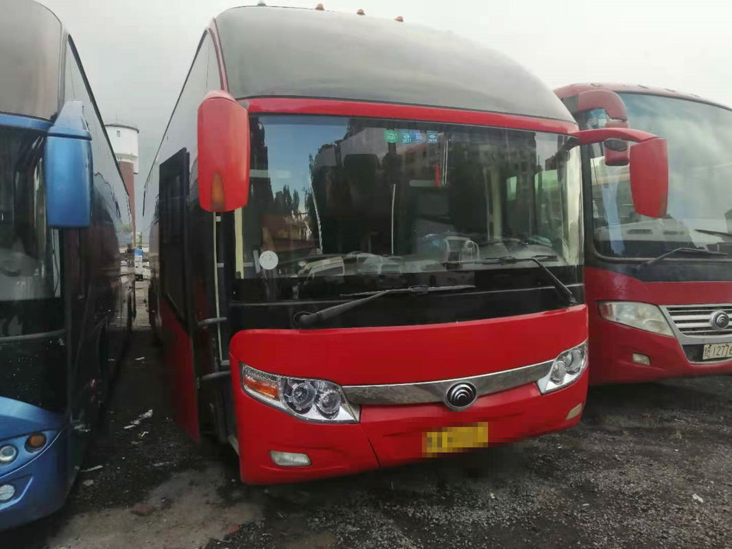 ইউটং কোচ ZK6127 55 সিট লেফট সিটিং এয়ারব্যাগ চেসিস রিয়ার ইঞ্জিন ইউরো III আফ্রিকার জন্য ব্যবহৃত ট্যুর বাস