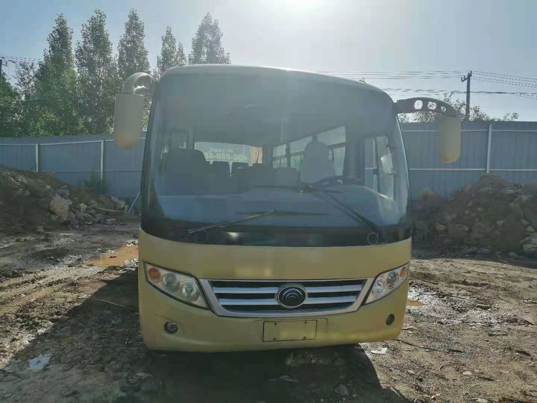 2010 বছর 19 আসন ইউটং বাস মডেল ZK6608 বাম হাত চালনা মডেল ZK6608 কোনও দুর্ঘটনা 2 অক্ষর ব্যবহৃত