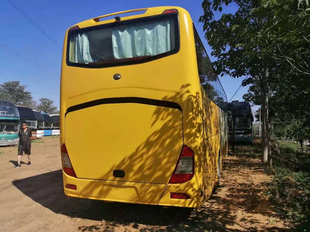 63 আসন ইউটং ZK6127H বাস ব্যবহৃত কোচ বাস 2011 বর্ষ নতুন আসন ডিজেল ইঞ্জিন এলএইচডি ভাল অবস্থায়