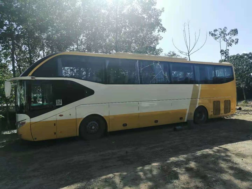 63 আসন ইউটং ZK6127H বাস ব্যবহৃত কোচ বাস 2011 বর্ষ নতুন আসন ডিজেল ইঞ্জিন এলএইচডি ভাল অবস্থায়