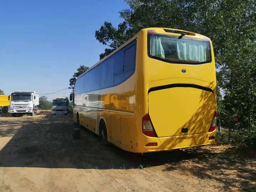 63 আসন ইউটং ZK6127H বাস ব্যবহৃত কোচ বাস 2011 বর্ষ নতুন আসন ডিজেল ইঞ্জিন এলএইচডি ভাল অবস্থায়