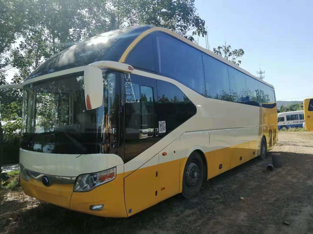 63 আসন ইউটং ZK6127H বাস ব্যবহৃত কোচ বাস 2011 বর্ষ নতুন আসন ডিজেল ইঞ্জিন এলএইচডি ভাল অবস্থায়