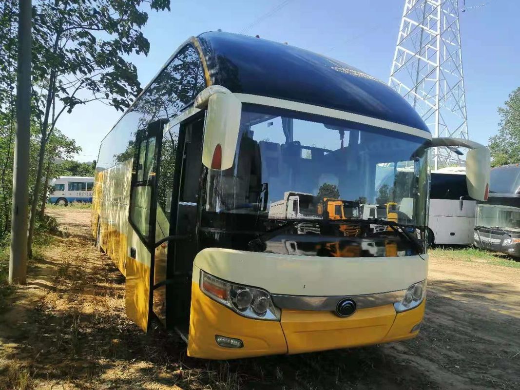 63 আসন ইউটং ZK6127H বাস ব্যবহৃত কোচ বাস 2011 বর্ষ নতুন আসন ডিজেল ইঞ্জিন এলএইচডি ভাল অবস্থায়