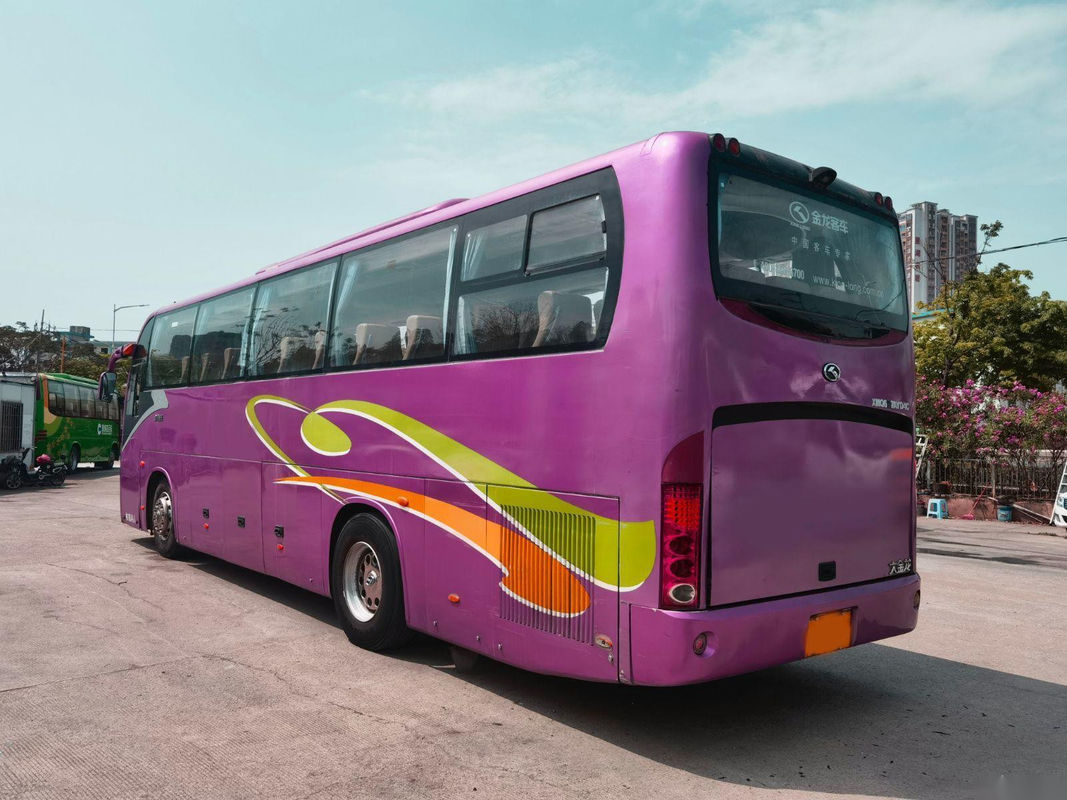 কিংলং বাস এক্সএমকিউ 6117 44 আসন রিয়ার ইঞ্জিন ডাবল দরজা এয়ারব্যাগ চ্যাসিস ব্যবহৃত কোচ / ট্যুর বাস