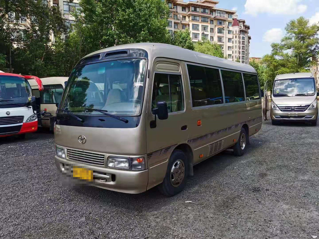 23 আসন ব্যবহৃত কোস্টার বাস ব্যবহৃত মিনি বাস টয়োটা কোস্টার বাস 3RZ পেট্রল ইঞ্জিন 2012 বাম হাতের স্টিয়ারিং