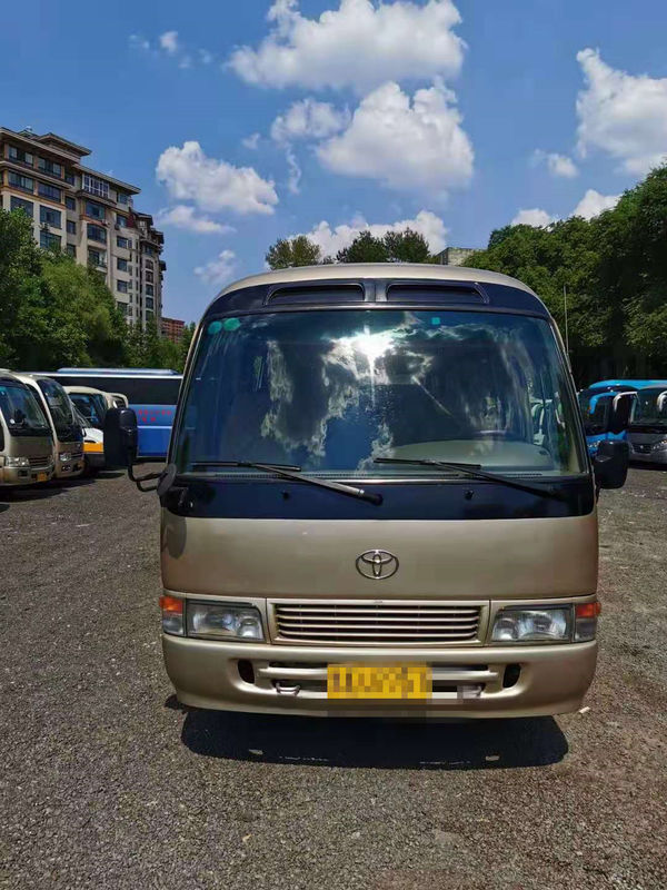 23 আসন ব্যবহৃত কোস্টার বাস ব্যবহৃত মিনি বাস টয়োটা কোস্টার বাস 3RZ পেট্রল ইঞ্জিন 2012 বাম হাতের স্টিয়ারিং