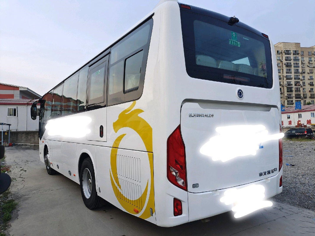 38 সিটের নতুন ট্যুর বাস সানলং ব্র্যান্ড SLK6903 এয়ারব্যাগ চেসিস 2020 ইউরো 6 নতুন কোচ বাস কম কিলোমিটার ইউচাই রিয়ার ইঞ্জিন