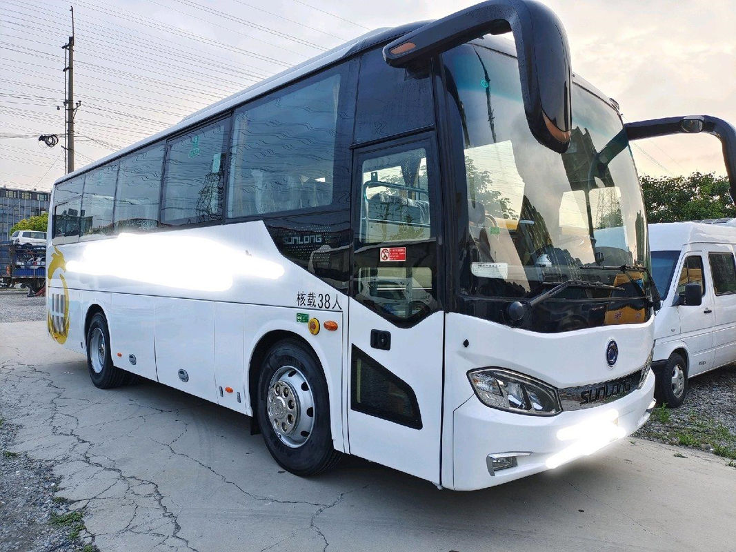 38 সিটের নতুন ট্যুর বাস সানলং ব্র্যান্ড SLK6903 এয়ারব্যাগ চেসিস 2020 ইউরো 6 নতুন কোচ বাস কম কিলোমিটার ইউচাই রিয়ার ইঞ্জিন