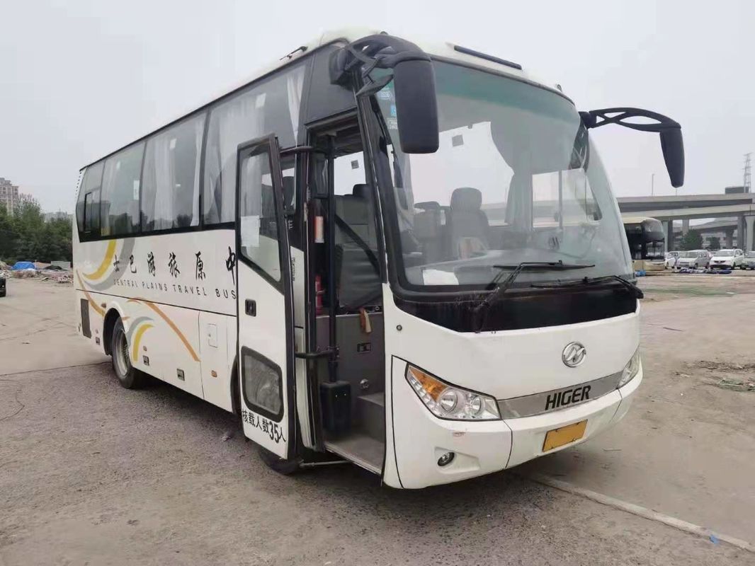 2013 সাল 35 আসন ব্যবহৃত KLQ6808 বাস LHD স্টিয়ারিং ডিজেল ইঞ্জিন সহ কোচ বাস ব্যবহৃত