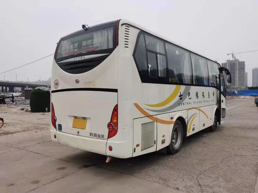 2013 সাল 35 আসন ব্যবহৃত KLQ6808 বাস LHD স্টিয়ারিং ডিজেল ইঞ্জিন সহ কোচ বাস ব্যবহৃত