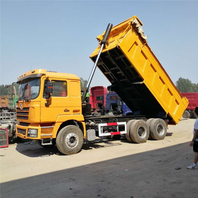 ব্যবহৃত Shacman F3000 ভারী ট্রাক 340 হর্সপাওয়ার 6X4 5.6m ডাম্পার ট্রাক SX3255DR384