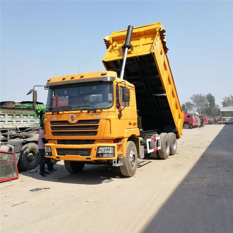 ব্যবহৃত Shacman F3000 ভারী ট্রাক 340 হর্সপাওয়ার 6X4 5.6m ডাম্পার ট্রাক SX3255DR384