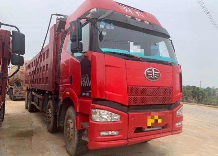 চীন সেকেন্ড হ্যান্ড FAW J6P ভারী ট্রাক 420 হর্সপাওয়ার 8X4 8.2 মি ডাম্পার ট্রাক CA5310ZLJP66K24L6T4AE5