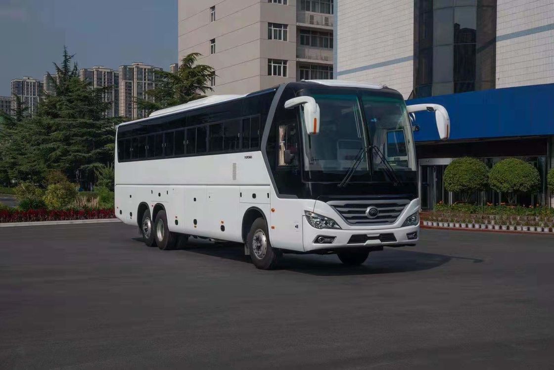 59 আসন নিউ ইয়ুটং জেডকে 6126 ডি বাস নতুন কোচ বাস 2021 বছর 100 কিলোমিটার / এইচ স্টিয়ারিং এলএইচডি আরএইচডি ডাবল অক্ষ