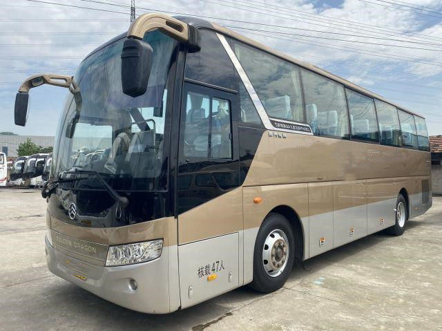 ব্যবহৃত গোল্ডেন ড্রাগন বাস এক্সএমএল 6103 47 সিট 171 রিয়ার ইঞ্জিন একক দরজা ব্যবহৃত কোচ বাস