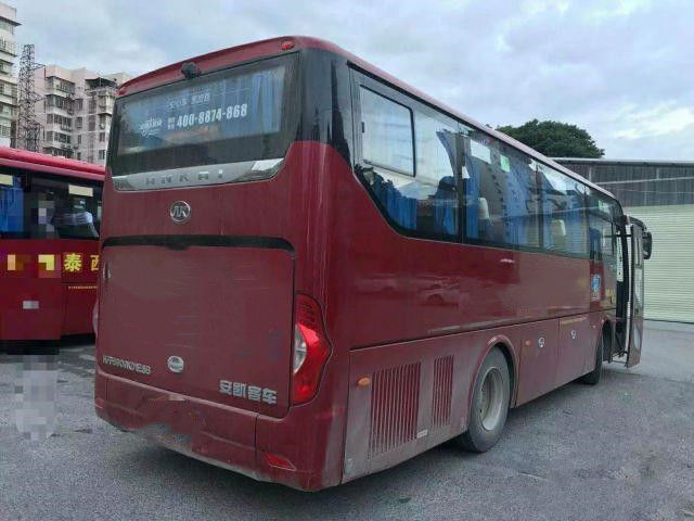 অঙ্কাই ব্র্যান্ড ব্যবহৃত ট্যুর বাস এইচএফএফ 6909 38 আসন আফ্রিকার জন্য এয়ারব্যাগ চ্যাসিস ইউচাই ইঞ্জিন লো কিলোমিটার ব্যবহৃত যাত্রীবাহী বাস