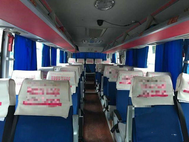 অঙ্কাই ব্র্যান্ড ব্যবহৃত ট্যুর বাস এইচএফএফ 6909 38 আসন আফ্রিকার জন্য এয়ারব্যাগ চ্যাসিস ইউচাই ইঞ্জিন লো কিলোমিটার ব্যবহৃত যাত্রীবাহী বাস