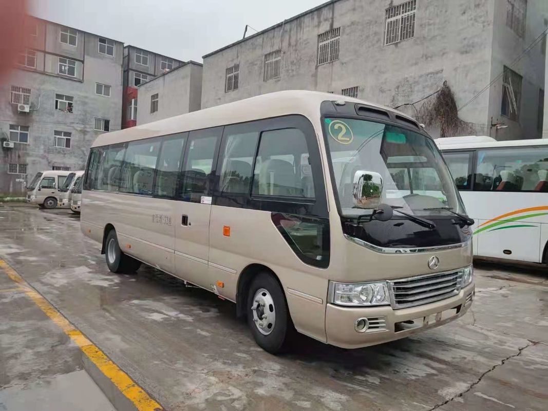 2020 বছর 32 আসন জিয়াংলিং কোস্টার বাস, ব্যবসার জন্য ব্যবসায়িক আসন সহ মিনি বাস কোস্টার বাস ব্যবহার করা হয়েছে