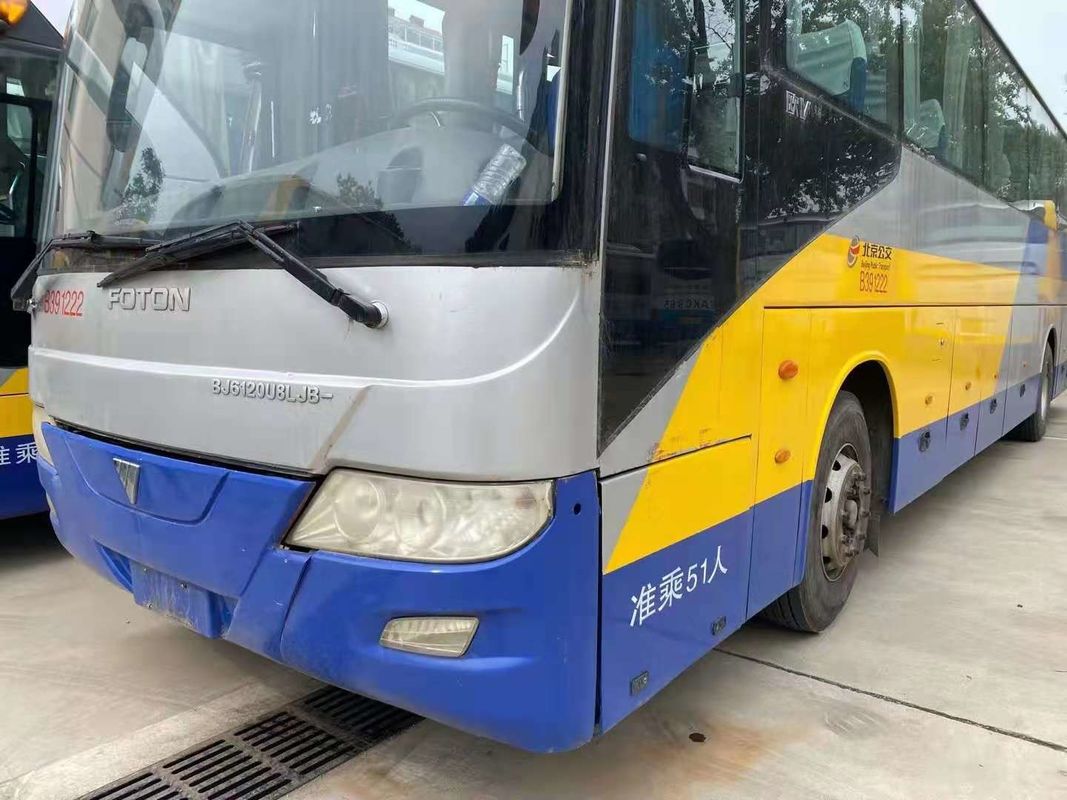 ব্যবহৃত ট্যুর বাস ব্র্যান্ড ব্যবহৃত ফোটন বাস 51 আসনের ইউচাই রিয়ার ইঞ্জিন উচ্চ মানের বাস 243 কিলোওয়াট