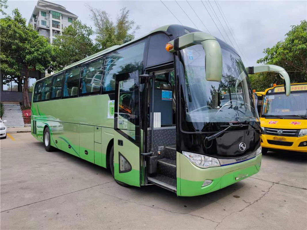 ব্যবহৃত কোচ বাস কিংলং ব্র্যান্ড 50 আসন ইউচাই রিয়ার ইঞ্জিন ভাল যাত্রীবাহী বাস XMQ6113