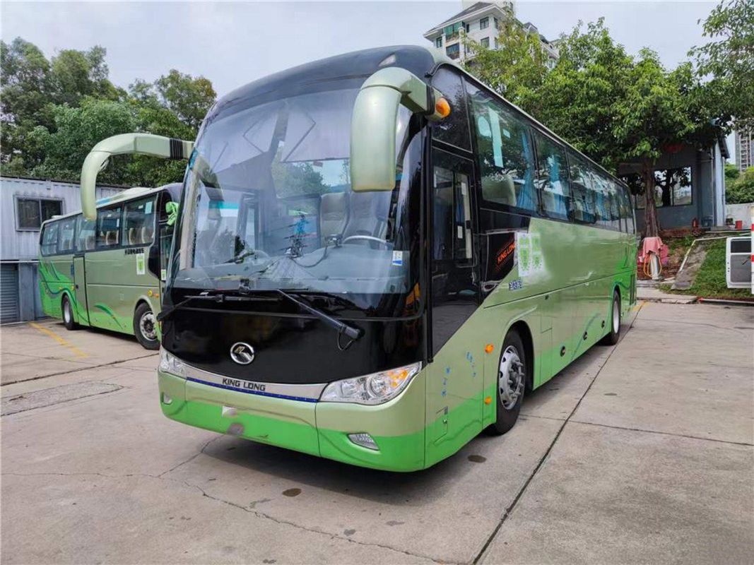 ব্যবহৃত কোচ বাস কিংলং ব্র্যান্ড 50 আসন ইউচাই রিয়ার ইঞ্জিন ভাল যাত্রীবাহী বাস XMQ6113