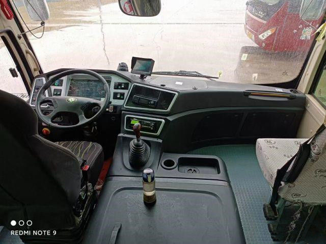 ব্যবহৃত Dongfeng বাস 22 আসন ব্যবহৃত মিনি বাস EQ6660 Weichai ইঞ্জিন 96kw 2020 বছর কম কিলোমিটার ভাল অবস্থা