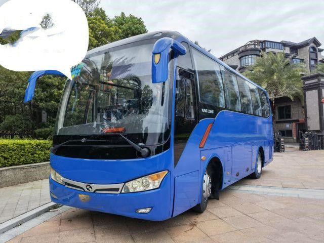 ব্যবহৃত ট্যুর বাস মডেল XMQ6859 ব্র্যান্ড কিংলং 35 আসন কম কিলোমিটার ইউরো III ব্যবহৃত মিনি কোচ