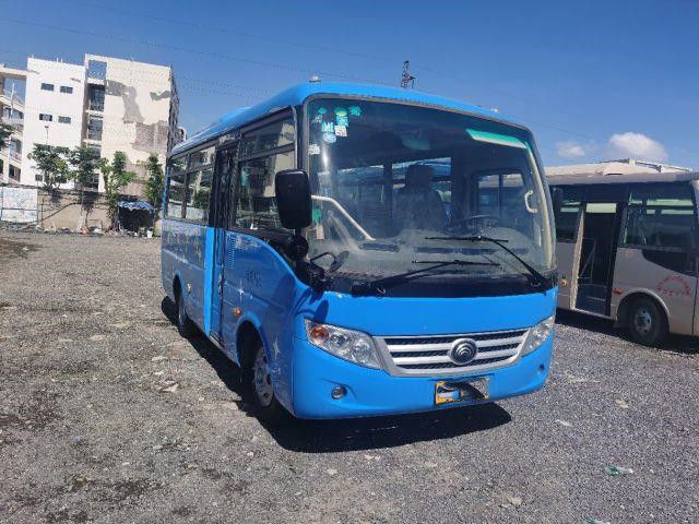 সেকেন্ড হ্যান্ড মিনি বাস ইউটং ব্র্যান্ড ZK6609 ডিজেল ইঞ্জিন আফ্রিকা LHD/RHD