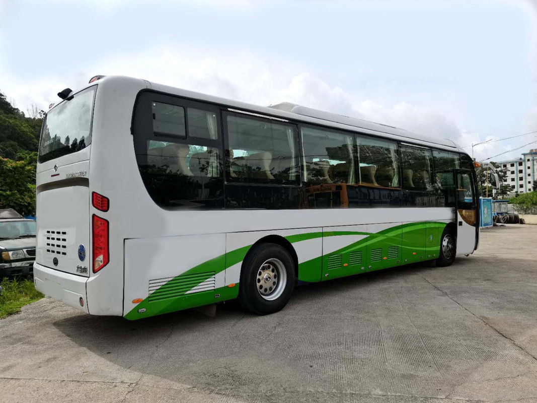 ইলেকট্রিক্যাল বাস কিংলং 6110 ব্যবহার করা হয়েছে 49 আসনের বিলাসবহুল ভ্রমণ যাত্রীবাহী কোচ বাসের সাথে আফ্রিকার মূল্য ভালো কন্ডিটনে