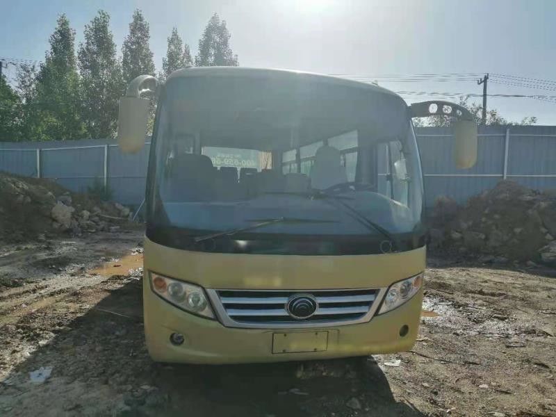 2010 বছর 19 আসন ZK6608DM ব্যবহৃত Yutong বাস সামনের ইঞ্জিন ব্যবহৃত পর্যটন জন্য কোচ বাস