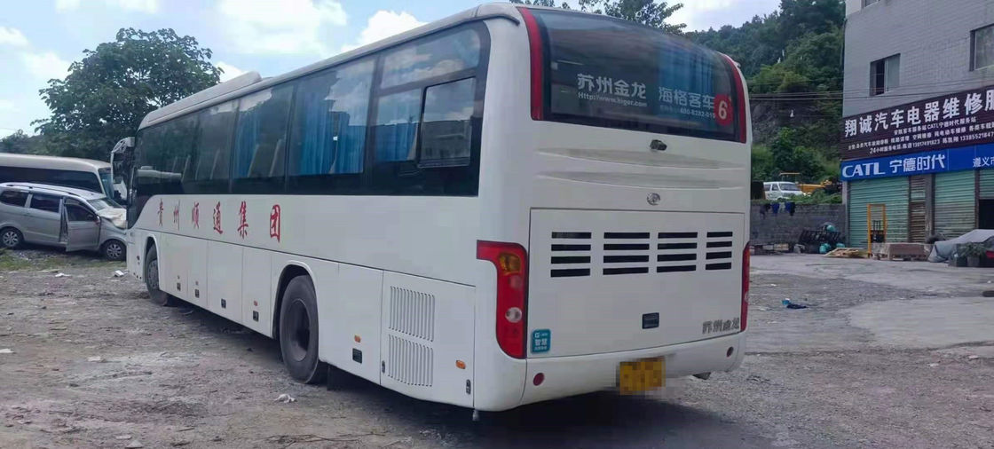 বর্তমান নতুন আগমন ব্যবহৃত হাইগার KLQ6129TA কোচ বাস 53 আসনের ডিজেল ইঞ্জিন ইউচাই ইঞ্জিনের সাথে ব্যবহৃত বাস