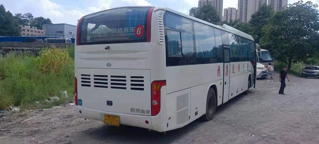 বর্তমান নতুন আগমন ব্যবহৃত হাইগার KLQ6129TA কোচ বাস 53 আসনের ডিজেল ইঞ্জিন ইউচাই ইঞ্জিনের সাথে ব্যবহৃত বাস