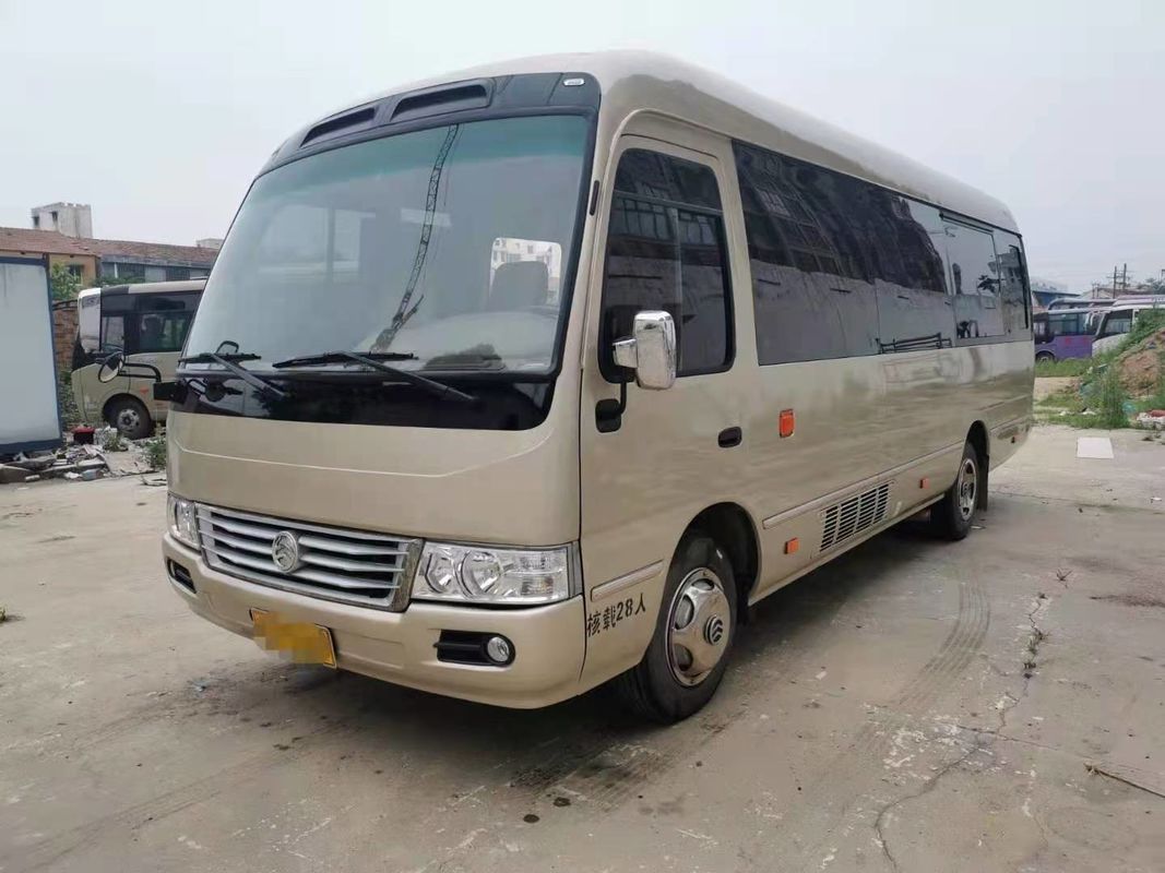 2019 বছর 28 আসন XML6729J15 ব্যবহৃত গোল্ডেন ড্রাগন কোস্টার বাস, ব্যবসার জন্য হিনো ইঞ্জিন সহ মিনি বাস কোস্টার বাস ব্যবহৃত