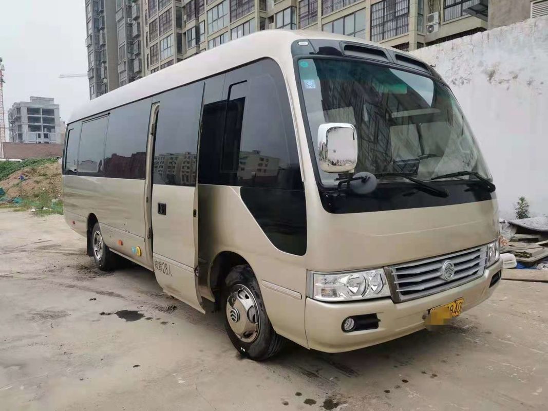 2019 বছর 28 আসন XML6729J15 ব্যবহৃত গোল্ডেন ড্রাগন কোস্টার বাস, ব্যবসার জন্য হিনো ইঞ্জিন সহ মিনি বাস কোস্টার বাস ব্যবহৃত