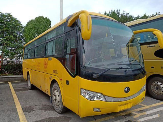 ইউটং 39 আসনের ডিজেল বাস ব্যবহৃত ম্যানুয়াল বাস বাম হাতের ড্রাইভ আফ্রিকার জন্য যাত্রীবাহী বাস ব্যবহৃত