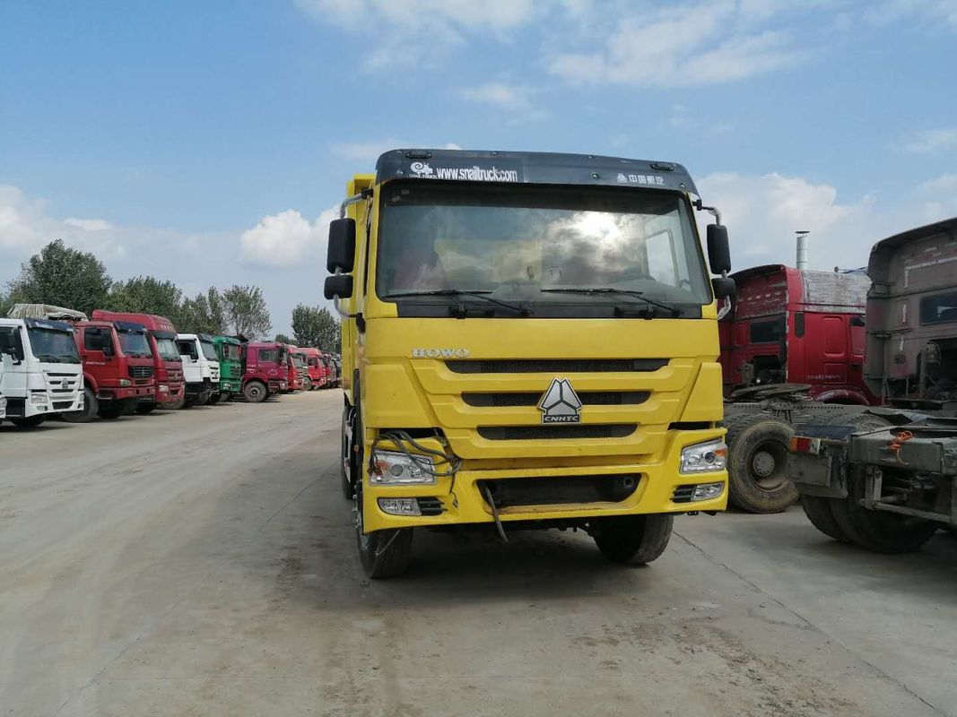 ব্যবহৃত ডাম্প ট্রাক SINOTRUK HOWO ডাম্প ট্রাক 6x4 টিপার ট্রাক ঘানায় বিক্রির জন্য সস্তা ব্যবহৃত ডাম্প ট্রাক