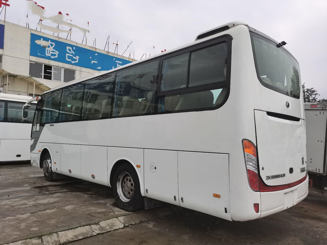 YUTONG বাস 35 আসন সেকেন্ড হ্যান্ড ডিজেল জ্বালানী ZK6107 কোচ ব্যবহৃত বাস রপ্তানি ব্যবহৃত কোচ বাস
