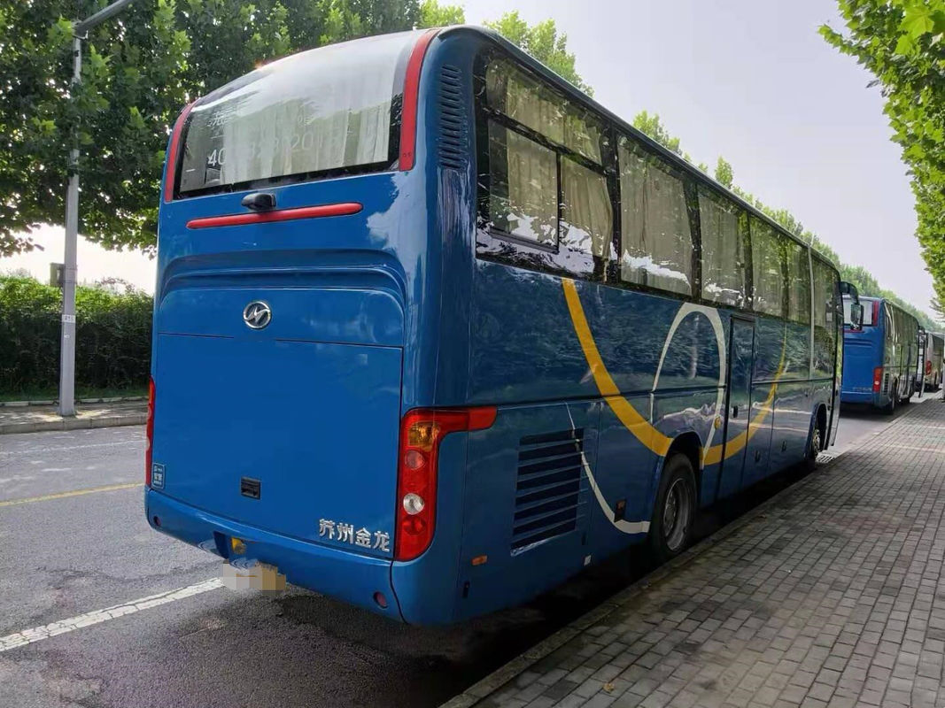 ব্যবহৃত হাইগার বাস কোচ এয়ারব্যাগ চেসিস ট্যুরিস্ট কোচ ডিঙ্গল ডোর সহ AC/TV 51 আসন