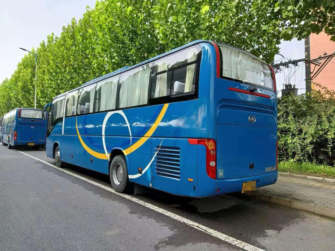 ব্যবহৃত হাইগার বাস কোচ এয়ারব্যাগ চেসিস ট্যুরিস্ট কোচ ডিঙ্গল ডোর সহ AC/TV 51 আসন