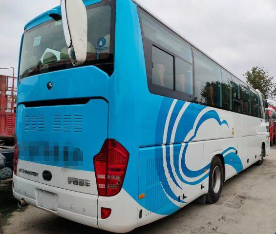 2018 সালের 54 আসন ব্যবহৃত ইউটং বাস LHD স্টিয়ারিং ZK6122HQ ব্যবহৃত কোচ বাস এয়ার কন্ডিশনার