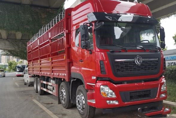 ডং-ফেং 8x4 420hp চীন ব্যবহৃত লরি কার্গো ট্রাকুক ব্র্যান্ড নিউ এলএইচডি/আরএইচডি
