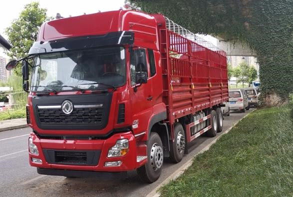 ডং-ফেং 8x4 420hp চীন ব্যবহৃত লরি কার্গো ট্রাকুক ব্র্যান্ড নিউ এলএইচডি/আরএইচডি