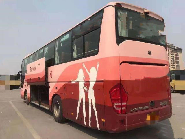 Yutong 39 আসন ব্যবহৃত বাস 2019 বছর ইউরো IV ব্যবহৃত কোচ বাস ZK6118 Weichai রিয়ার ইঞ্জিন 336kw