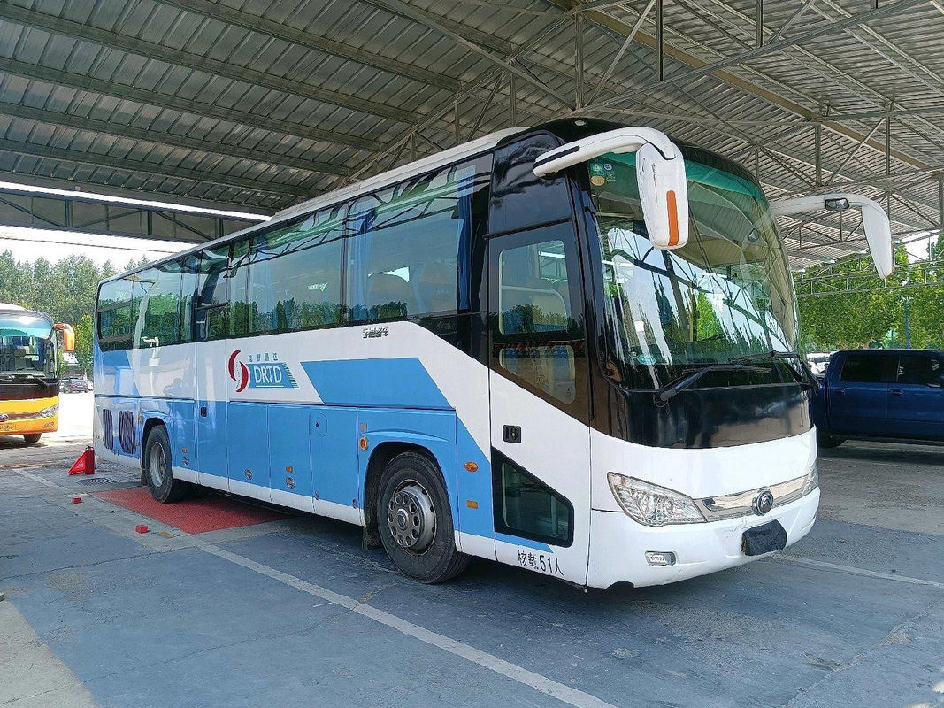2015 বছর 51 আসন ডবল দরজা Zk6119 ব্যবহার করা Yutong বাস নতুন আসন 40000km মাইলেজ সহ