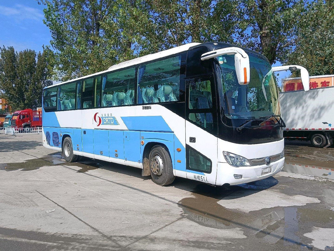 2015 বছর 51 আসন ডবল দরজা Zk6119 ব্যবহার করা Yutong বাস নতুন আসন 40000km মাইলেজ সহ