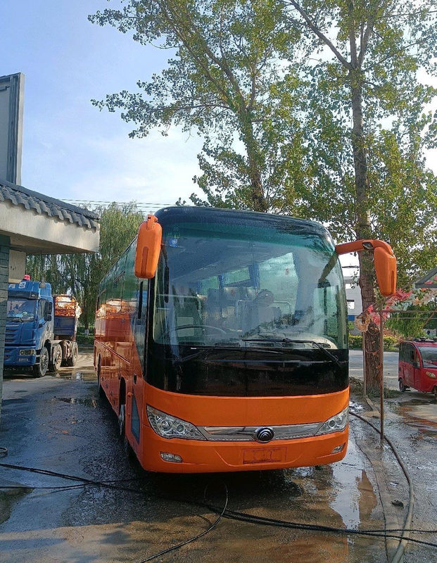 2016 বছর 53 আসন ডবল দরজা Zk6119 এয়ার কন্ডিশনার সঙ্গে Yutong বাস ব্যবহৃত কোন দুর্ঘটনা