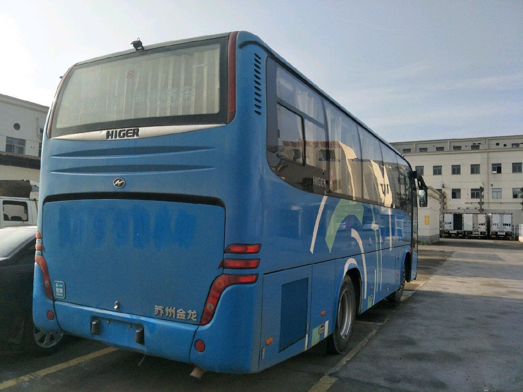 37 আসন 2014 বছর ব্যবহৃত হাইগার KLQ6896 বাস ব্যবহৃত কোচ বাস LHD স্টিয়ারিং ডিজেল ইঞ্জিন কোন দুর্ঘটনা