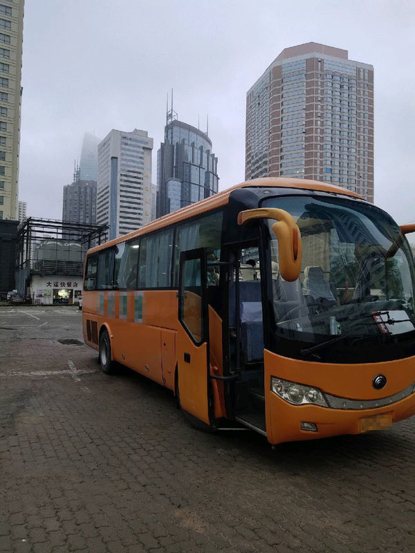 2011 সাল 43 আসনের LHD স্টিয়ারিং ব্যবহৃত Yutong ZK6107 বাস ব্যবহৃত কোচ বাস 100km/H