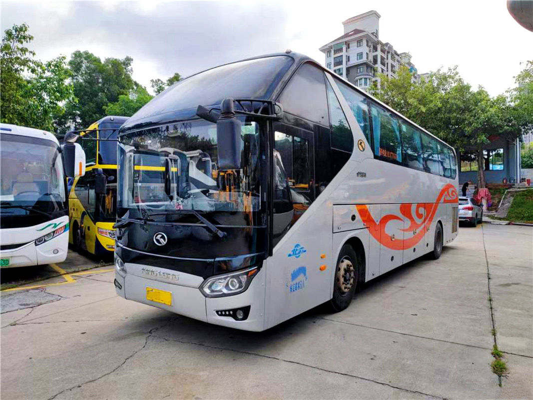 ইউটং হাইগারের সাথে ব্যবহৃত কিংলং কোচ XMQ6125 মিনি কোচ বাস 51 আসনের উইচাই রিয়ার ইঞ্জিন বাস কোচ এক্সেসরিজ