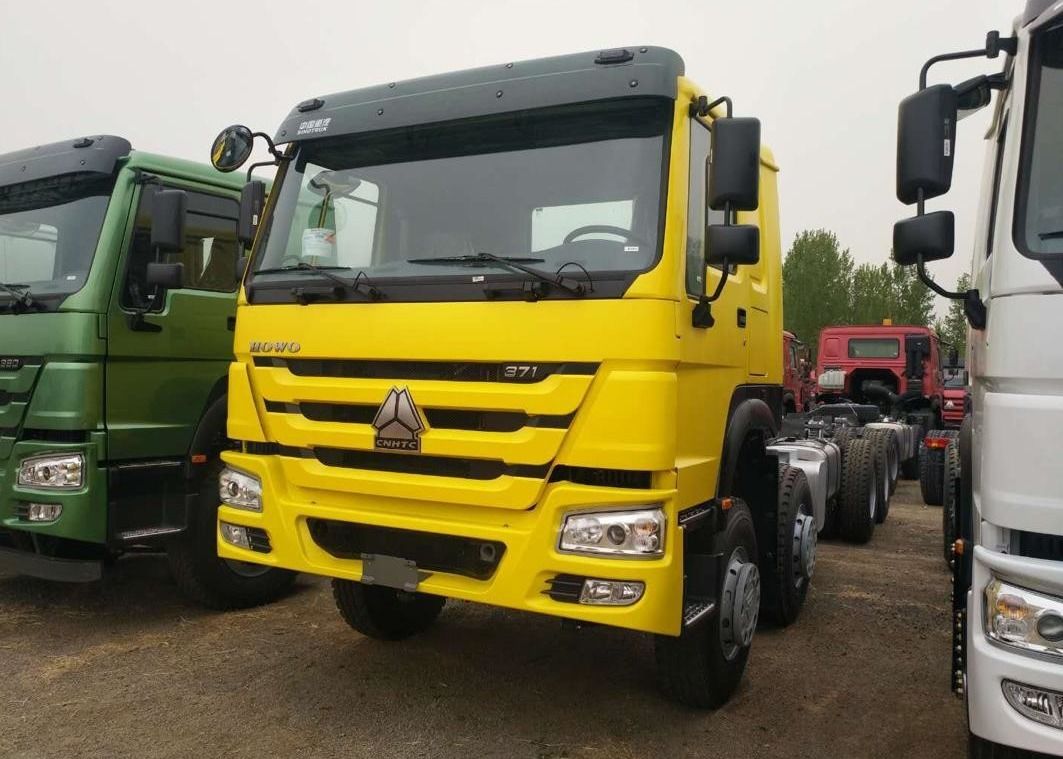 ব্যবহৃত Sinotruck Howo ডাম্প ট্রাক 8x4 টিপার বাম হাতের ডান হাত স্টিয়ারিং ড্রাইভ বছর 2018 RHD/LHD